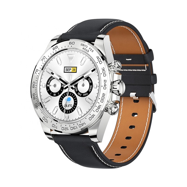 Aw13 Mens Smartwatch BT Calling Health Monitor Stainless Steel Wearable Devices Business Wrist Smart Watch