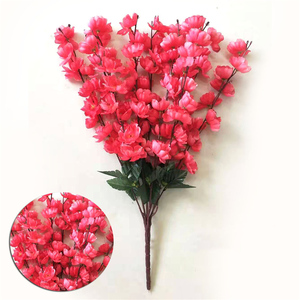 QSLHC-AF1098 Nuevo Diseño Ramo de Flores Artificiales de Flor de Cerezo para Decoración - Product Image 5