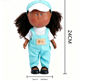 Poupée Bébé en Vinyle Mignonne en Gros avec Tenue Amovible, <span class=keywords><strong>Jouet</strong></span> de Mode <span class=keywords><strong>à</strong></span> Habiller, Poupée de Jeu pour Enfants, Cadeau d'Anniversaire ou de Fête pour Filles - Product Image 4