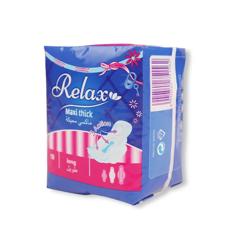 Serviettes hygiéniques en bambou et charbon de bois pour femme, lot de serviettes hygiéniques en forme de lotus de neige de qualité b pour le kenya, vente en gros