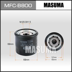 MFC-B800 masuma ตลับกรองน้ำมันรถยนต์รุ่นใหม่ที่ปล่อยมลพิษต่ำเครื่องยนต์ Lev พร้อมสำหรับ BYD - Product Image 3