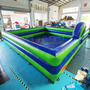 Fête foraine extérieure de qualité commerciale avec machine à canons, jeu interactif gonflable et piscine à mousse - Product Image 5