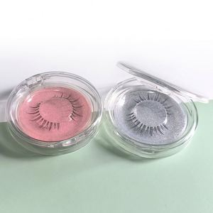 High Quality 59mm Single-Layer ABS Plastic Storage <b>Box</b> Portable Outer Packaging Loose Powder <b>Empty</b> False Eyelashes Replacement - Product Image 2