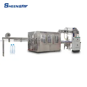 12000 bph PET bottle mineral water filling packing machine line