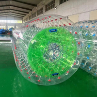 Jeux gonflables de boules de rouleau de l'eau gonflables faits sur commande d'intérieur extérieur boule de l'eau de jeux pour des enfants et des adultes