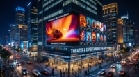 Panneau d'affichage LED couleur plein écran 3D à vision directe pour extérieur, étanche IP66, 960x960, luminosité 6500, P4.4/P5.7/P6.6/P8/P10, pour publicité publique