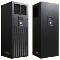 Refroidisseur d'air évaporatif vertical à température et humidité constantes Vertiv Liebert DataMate 3000-2 DME12MHSUP1 12,5 kW (5P) pour sol