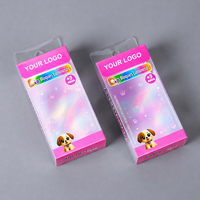 Boîte d'emballage personnalisée en plastique transparent pour jouets, boîte de présentation en PET transparente avec logo personnalisé pour le rangement de jouets pour enfants, cadeau, fabricant