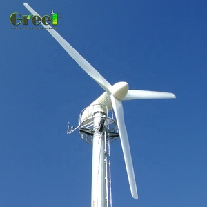 Aerogenerador GreeF de 10KW Trifásico de Eje Horizontal con Diámetro de Rotor de 2.8m para Casa o Granja, Kit Completo - Product Image 1