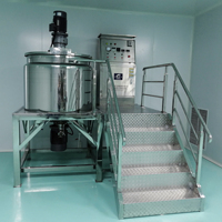 Mélangeur industriel Machine Savon liquide Shampooing Mélange Agitateur en acier inoxydable 1000L Détergent Production