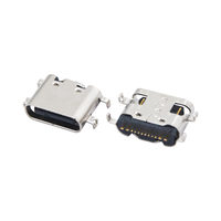 Cable de Datos HeXing DSC-0160 Micro Mini Tipo C USB 3.0 con Conector Hembra y Macho (Cobre Negro) para Accesorios de Carga