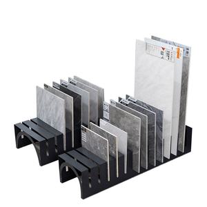 Estante de exhibición de azulejos de cerámica para piso al por menor, soporte de muestra de azulejos de mármol de piedra, estante de exhibición de azulejos de granito - Product Image 1