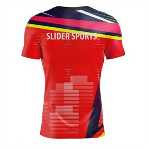 เสื้อแรชการ์ดแขนสั้นคุณภาพสูงสำหรับผู้ชาย เสื้อว่ายน้ำชายหาด ผลิตเสื้อแรชการ์ดคุณภาพสูง - Product Image 2