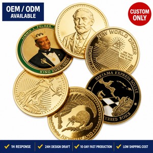 Moneda Conmemorativa Corporativa Personalizada 3D de Metal, Recuerdo, Premio de Aniversario, Aleación de Zinc, Fabricante OEM, MOQ Bajo - Product Image 1