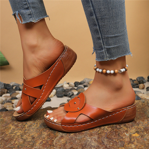 <span class=keywords><strong>Sandalias</strong></span> de Plataforma con Cuña Antideslizantes, Ligeras, Cómodas, Resistentes y Suaves para <span class=keywords><strong>Mujer</strong></span>, Moda de Verano, para el Hogar, Juveniles - Product Image 4