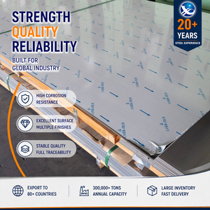 Elevator Stainless Steel Sheet Ss 304 Thin No 4 Finish Building Facade 316 Cutting Anti Fingerprint Chemical Industry Sheets - Product Image 1