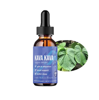 Ausreson OEM Kava Kava Racine Extrait Liquide 70% Gouttes Ashwagandha Supplément Boissons Kava Goutte pour Sommeil Calme et Soulagement du Stress