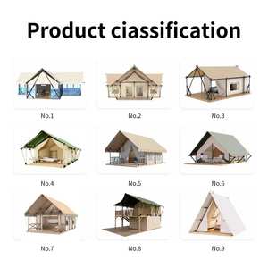 Tentes d'auvent <span class=keywords><strong>de</strong></span> camping d'hôtel en forme <span class=keywords><strong>de</strong></span> W pour des événements <span class=keywords><strong>de</strong></span> camping en plein air résidence d'hôtel <span class=keywords><strong>de</strong></span> camping en plein air (les tailles peuvent être personnalisées) - Product Image 3