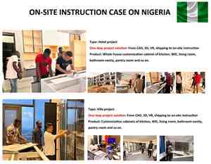 Muebles de Cocina Modernos, Diseño Simple, Gabinete de Cocina de Madera para Venta al por Mayor - Product Image 6