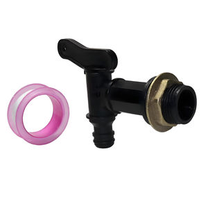 Robinet de réservoir d'eau IBC 3/4'' avec écrou en cuivre, idéal pour l'irrigation de jardin, l'irrigation <span class=keywords><strong>goutte</strong></span> à <span class=keywords><strong>goutte</strong></span> et les seaux de récupération d'eau de pluie - Product Image 6