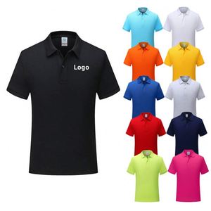 Chemises personnalisées pour hommes et femmes, anti-boulochage, anti-rétrécissement, t-shirts décontractés, vêtements de travail en gros, polos de golf avec logo - Product Image 1