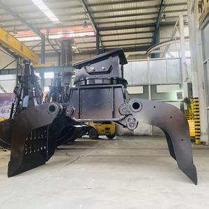 รถขุดก่อสร้างตะแกรงไฮดรอลิกหมุนได้ใช้สำหรับแผ่นเหล็กเครื่องคัดแยกไม้ - Product Image 5