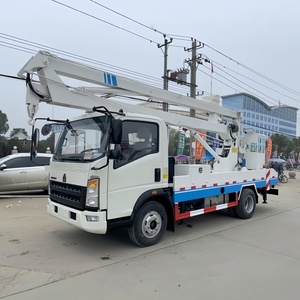 Camion plateforme élévatrice à bras articulé Sinotruk HOWO 18,5 m pour travaux en hauteur - Product Image 1