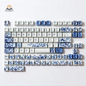 Teclas TECHREXY113 OEM Contour <span class=keywords><strong>60</strong></span>/65/75/100% Impresas Lateralmente, Personalizadas, de Cerámica, para Teclado Mecánico MX - Product Image 1