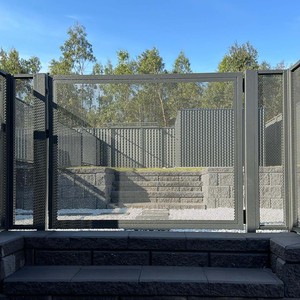 Rõ ràng xem hàng rào <span class=keywords><strong>358</strong></span> chống LEO lên 3m cao mạ kẽm nhôm hàn dây lưới hàng rào - Product Image 3