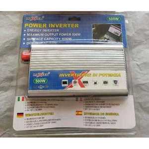 Inversor de Corriente Maxeed de 500W, Convertidor de Corriente Continua a Corriente Alterna para Uso en Automóviles - Product Image 1