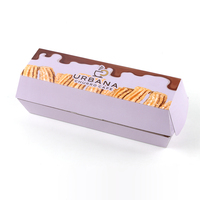 Boîte en papier jetable pour frites, poulet frit, hamburgers et boissons, pour restaurants et emballages alimentaires