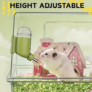 Bouteille d'eau pour hamster avec support magnétique, distributeur d'eau autonome pour hamsters syriens, hamsters nains, gerbilles, souris, <span class=keywords><strong>degus</strong></span> - Product Image 3