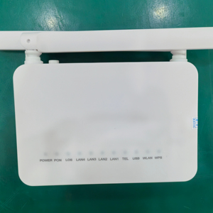 Second-hand Single-frequency optical modems with 1ge+3fe+Tel+USB Ports XPON 2.4G 300 Mbps WiFi ONU <b>Router</b> FTTR/FTTX - Product Image 1