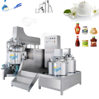 HUAJIE 5L-20000L laboratoire de produits cosmétiques guangdong machines cosmétiques 5 l émulsifiant machine cosmétique mélangeur de lotion