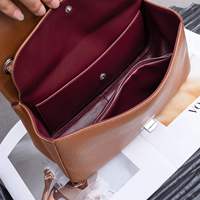 Nouveau sac fourre-tout en cuir pleine fleur souple pour femme, sac à bandoulière rétro tendance, grande capacité, multi-couches, trois tailles