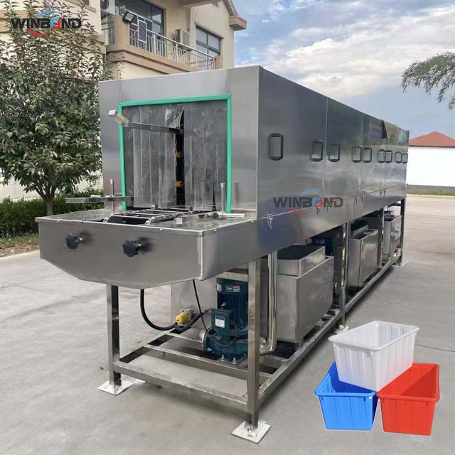 Industrial Tray Washing Machine Automatic Washing Machine Factory Price Crate Washing Machine