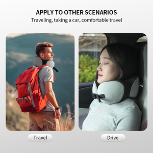 2025 Lianda U Hình Tùy Chỉnh Chỉnh Hình Cổ Hỗ Trợ Có Thể Gập Lại Ergonomic Bộ Nhớ Bọt Du Lịch Và Máy Bay Gối - Product Image 6
