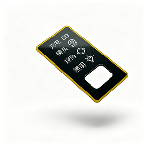 Factory Custom Variable Frequency Drive Control Panel Graphic Overlay W Lpm Rpm <b>PVC</b> PC Acrylic <b>Adhesive</b> Printed Cutting - Product Image 6