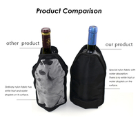 Manchon isotherme pour vin chaud et froid, refroidisseur de vin pour champagne et vin rouge et blanc