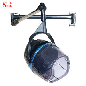 Secador de pelo con capucha de montaje en pared que ahorra espacio, equipo de salón profesional con brazo ajustable para peluqueros en estudio de belleza - Product Image 6