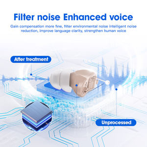 CIC 2 canali amplificatore acustico mini apparecchio apparecchio acustico listino prezzi orecchio e udito produttore di prodotti aparelho auditivo - Product Image 6