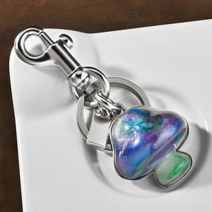 2025 nouveau luxe créatif pendentif mode personnalisé sac pendentif femme en gros coloré champignon porte-clés - Product Image 6
