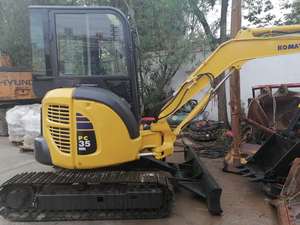 Mini pelle Komatsu PC35MR de haute qualité 3 tonnes moteur de pelle utilisé Kawasaki soupape hydraulique pompe à engrenages composants de base inclus - Product Image 3