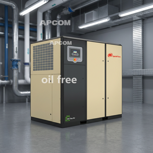 Compresseur d'air rotatif à vis refroidi par eau 15KW 20HP 8 bars avec sécheur et réservoir tout-en-un 2,0-2,5 m/min - Product Image 1