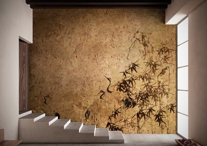 薄い壁タイル 天然石シート フレキシブルスレート 大理石石ベニヤ 壁装飾用 - Product Image 4