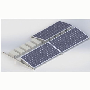 Kit de montage de panneaux solaires pour toiture, support lesté pour système de toiture <span class=keywords><strong>solaire</strong></span> - Product Image 1
