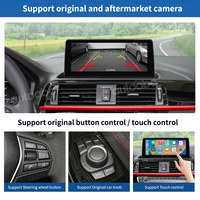 Layar Multimedia Mobil IPS 8.8 Inch Linux untuk BMW Seri 1/2 F20 NBT/EVO, Pemutar Video Mobil, Wireless CarPlay, Android Auto