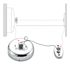 Sèche-<span class=keywords><strong>linge</strong></span> mural rétractable TXL453 en acier inoxydable, <span class=keywords><strong>corde</strong></span> à <span class=keywords><strong>linge</strong></span>, cordon de séchage, hôtel, porte-vêtements portable - Product Image 3