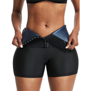 Innovador Cierre de gancho y ojo para pérdida de peso acelerada y pantalones cortos de sauna de tecnología avanzada para mujeres - Product Image 3