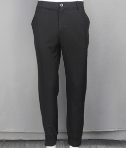 Logo OEM brodé personnalisé pour hommes en sergé à séchage rapide ceinture extensible évacuant l'humidité pantalon de golf style jogger - Product Image 2